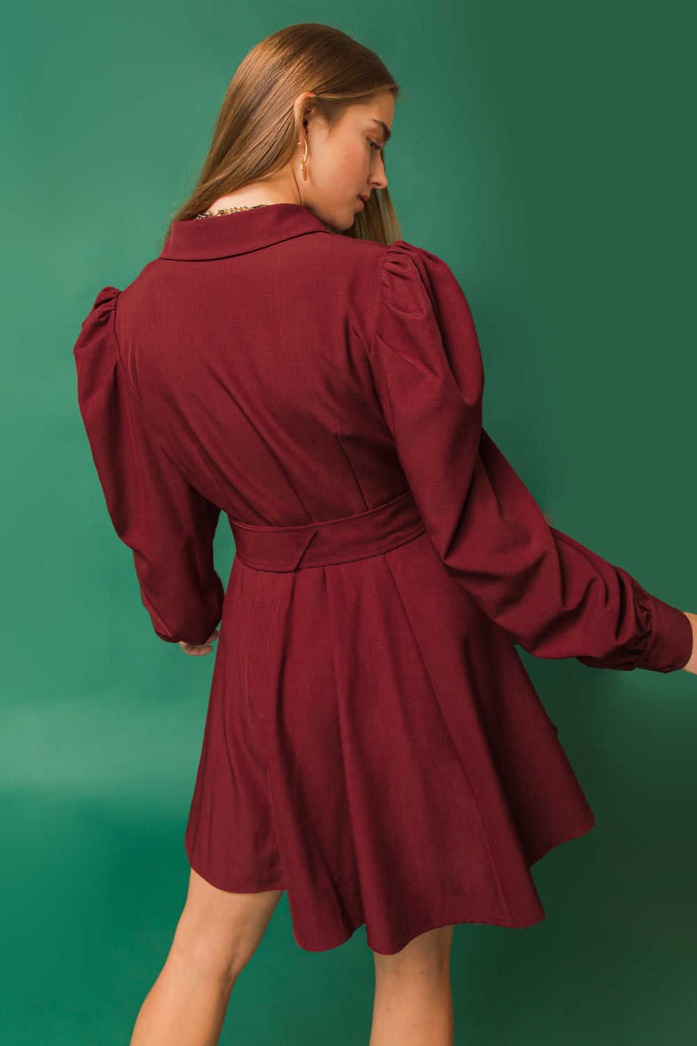 WRAPPED UP IN LOVE MINI DRESS Flying Tomato