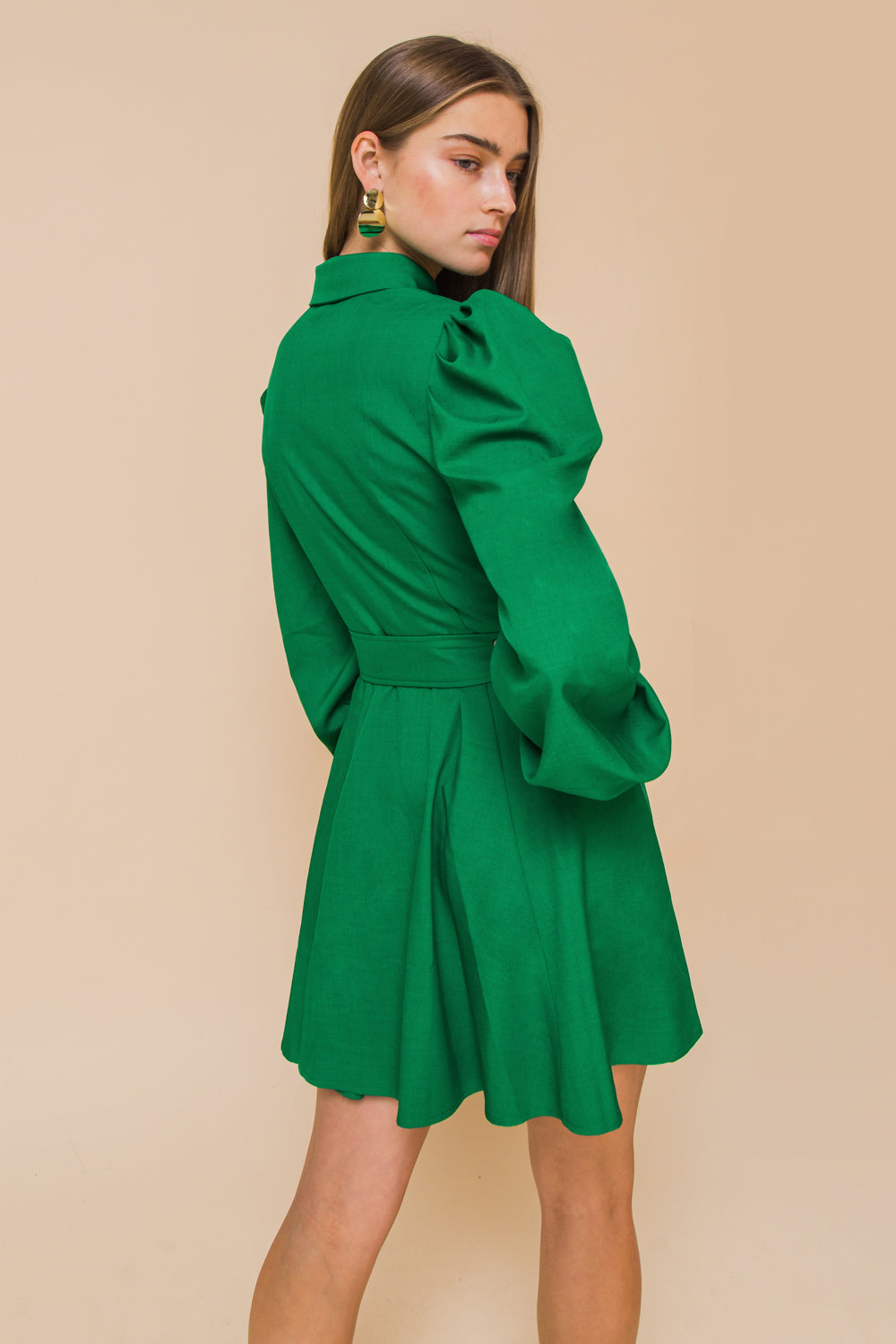 WRAPPED UP IN LOVE MINI DRESS Flying Tomato