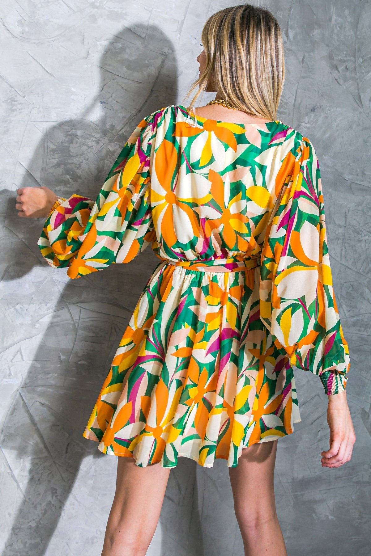 DARING HEART WOVEN MINI DRESS Flying Tomato