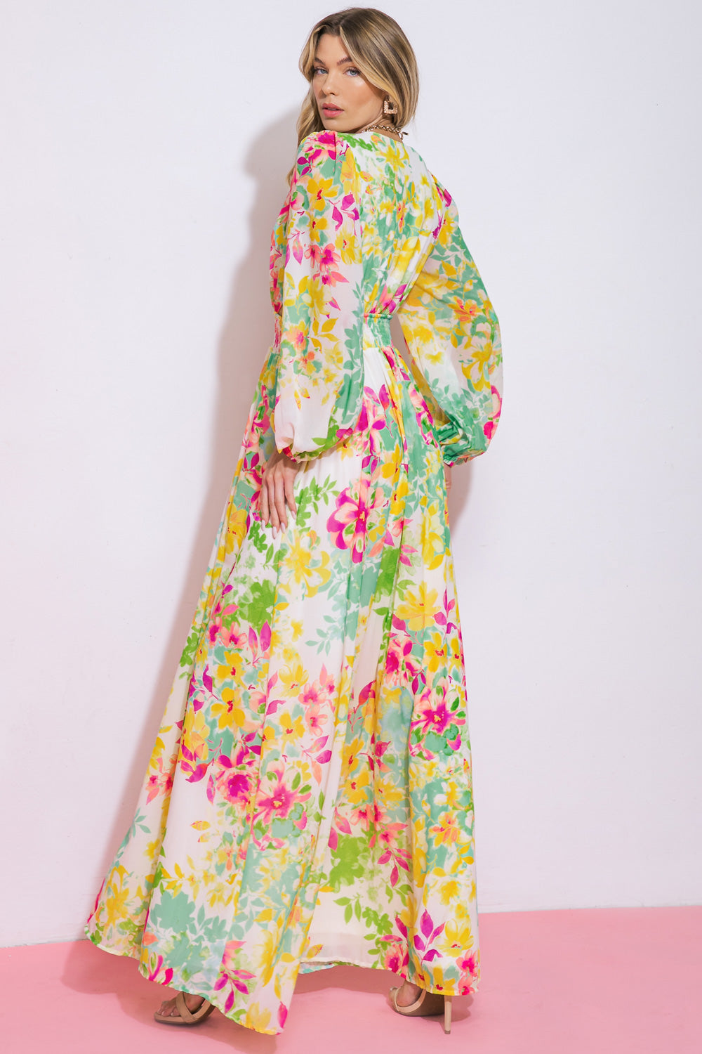 I AIN'T WORRIED WOVEN MAXI DRESS Flying Tomato