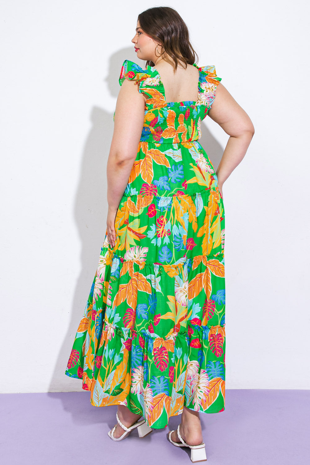 BEACH DATES WOVEN MAXI DRESS Flying Tomato