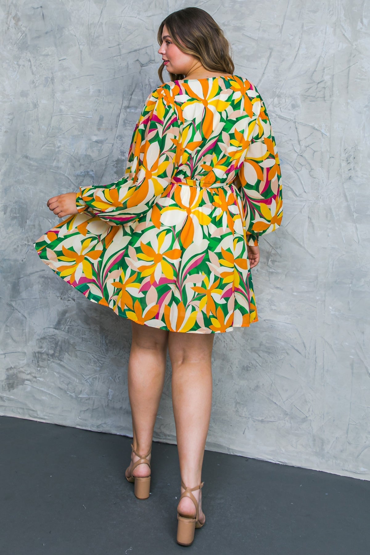 DARING HEART WOVEN MINI DRESS Flying Tomato