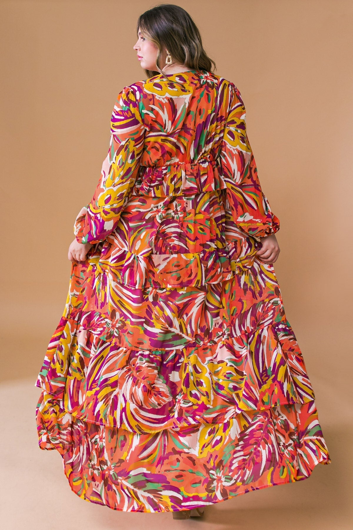 WONDERFUL SOUL WOVEN MAXI DRESS Flying Tomato