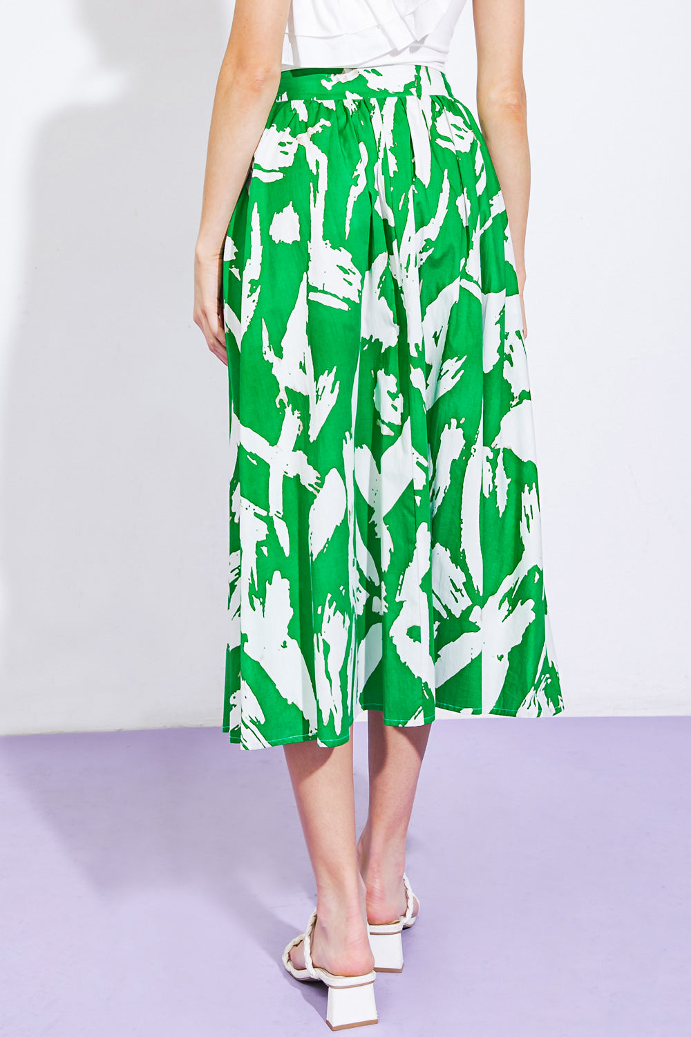 HAPPY TO BE HERE WOVEN SKIRT Flying Tomato