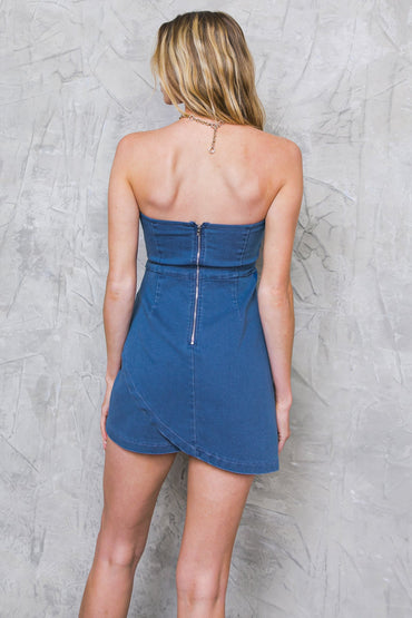 MY CASUAL DAYS DENIM ROMPER