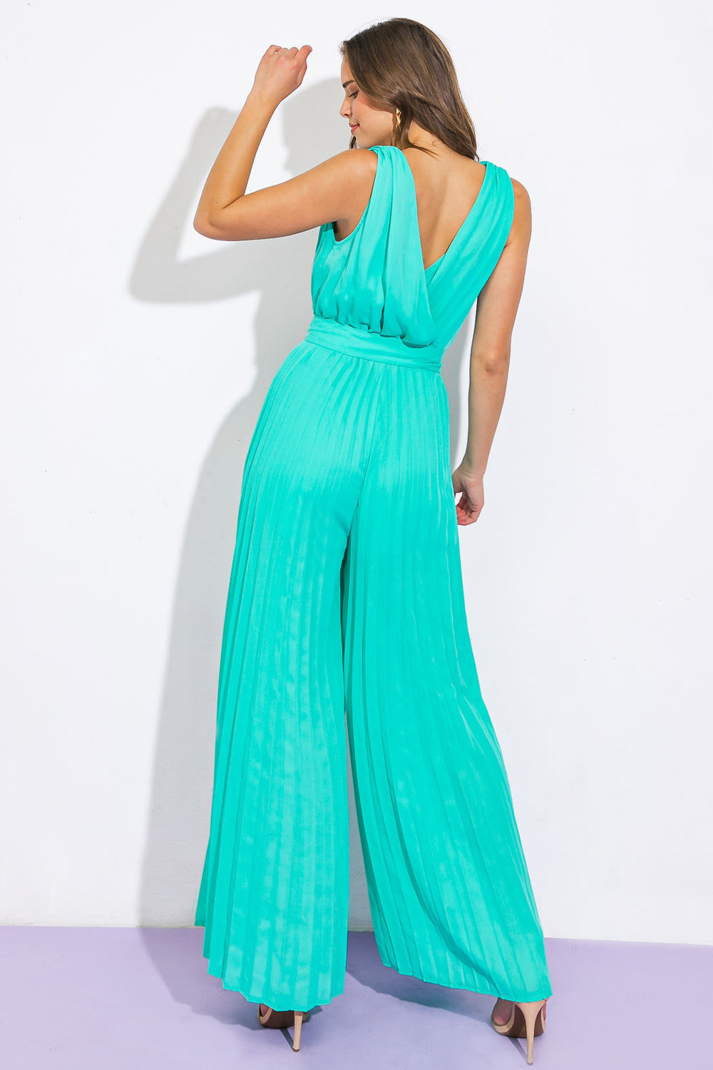 GOOD LUCK CHARM WOVEN JUMPSUIT Flying Tomato