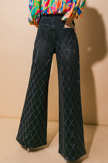 PRESTIGIOUS POISE WASHED DENIM PANTS