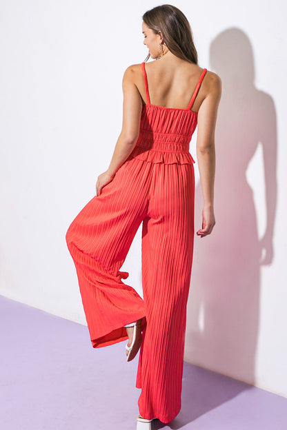 WITHIN MY HEART WOVEN JUMPSUIT