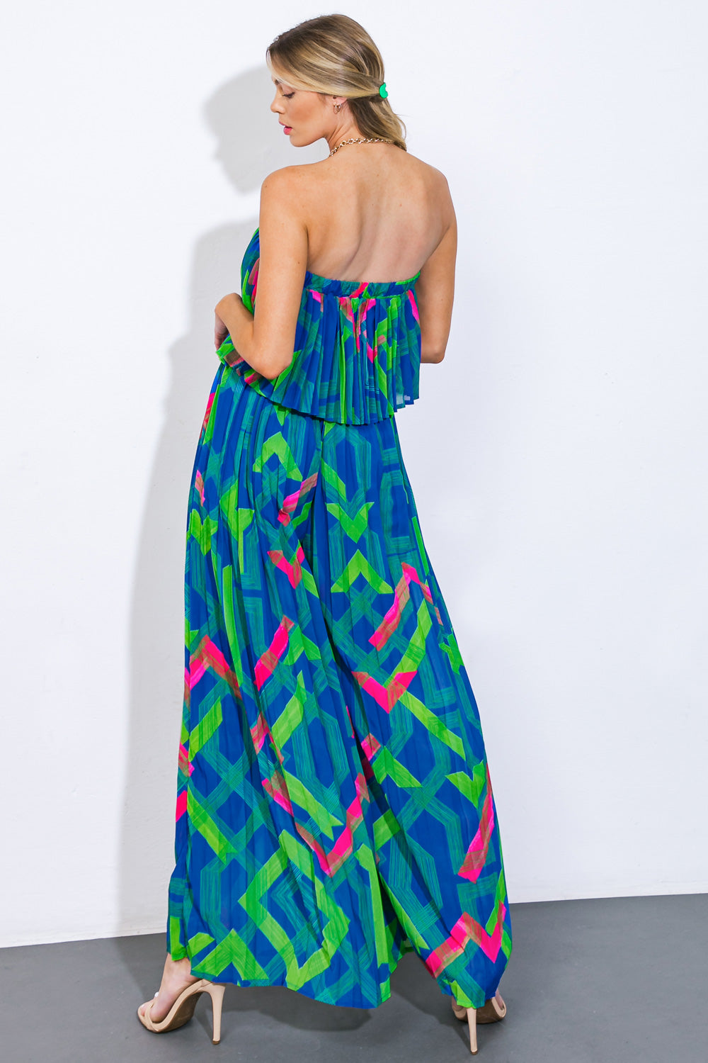 HAPPY WANDERER WOVEN JUMPSUIT