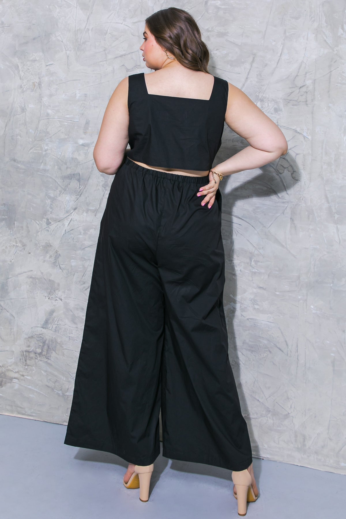 LIFE WITH YOU POPLIN JUMPSUIT Flying Tomato