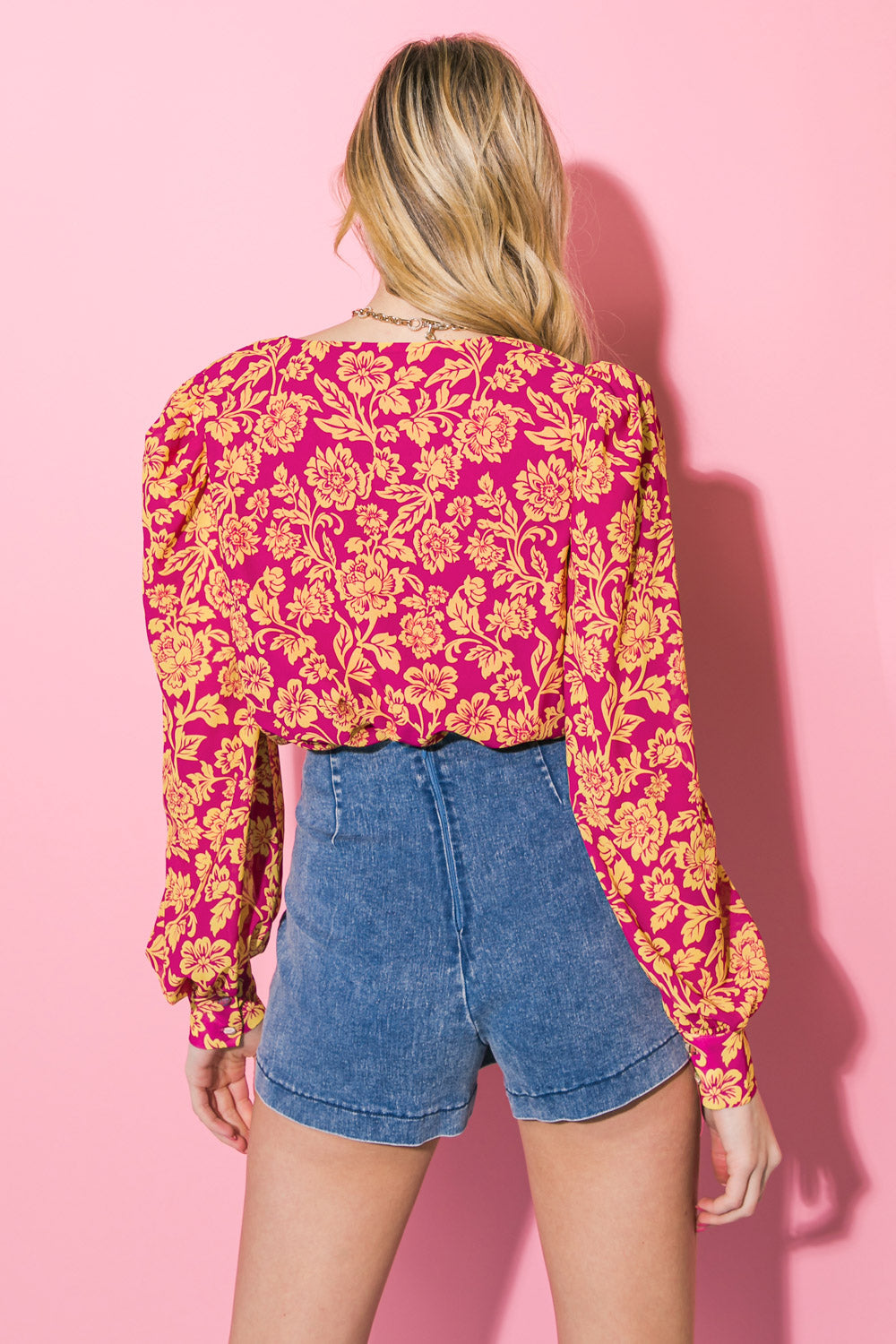 AWAKEN MY LOVE WOVEN BODYSUIT Flying Tomato