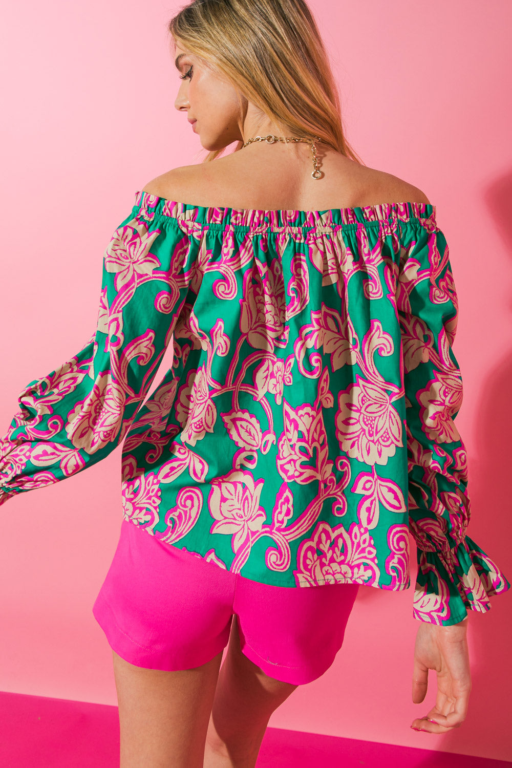 MEANT TO SHINE POPLIN TOP Flying Tomato