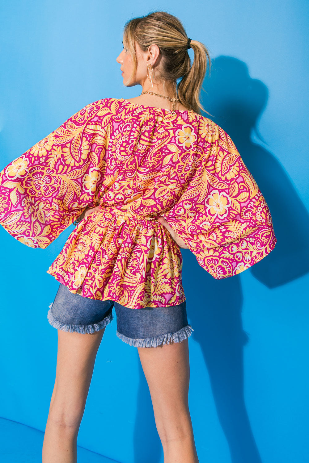 GIFT OF LOVE WOVEN TOP Flying Tomato