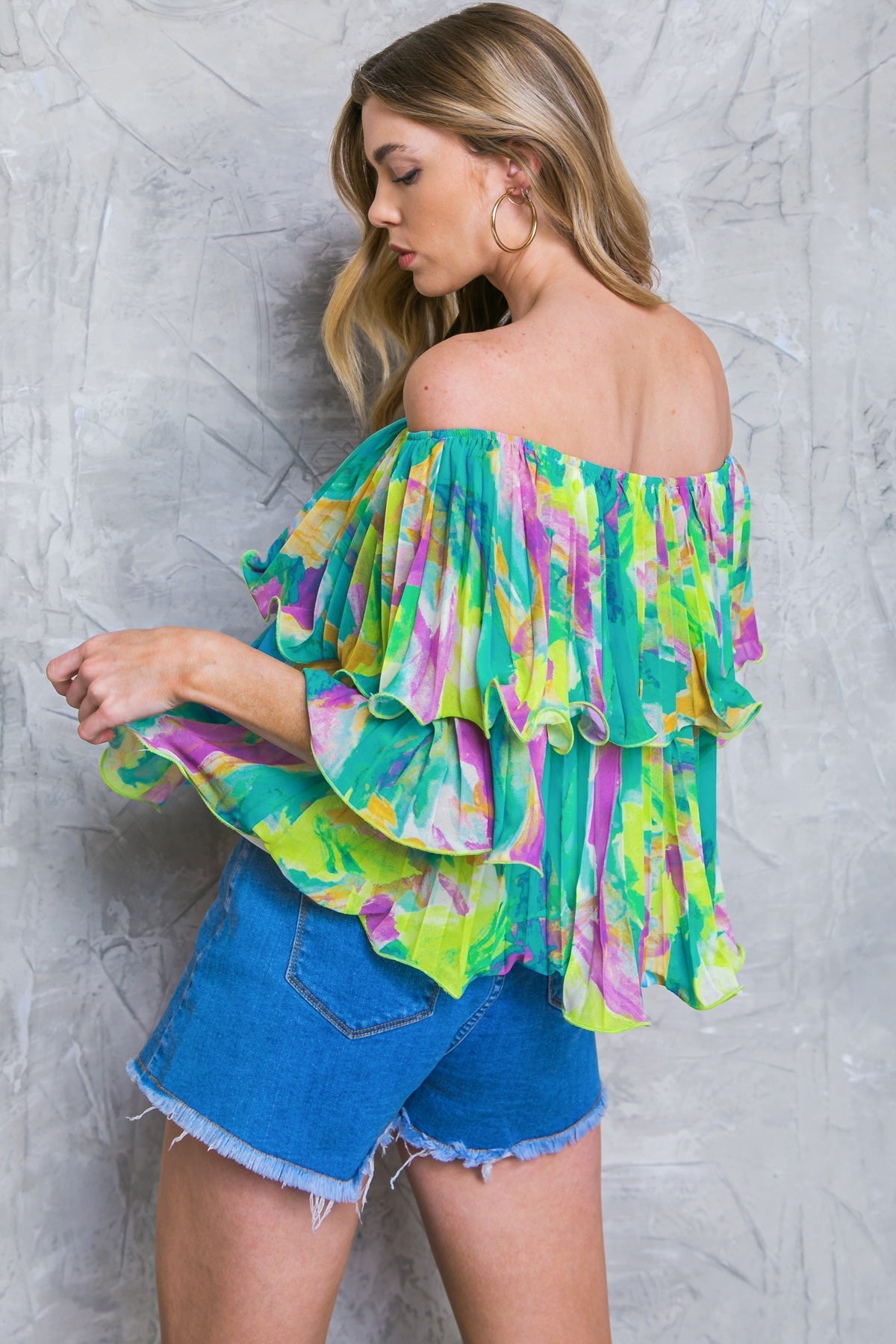 MAGNOLIA SANTA CATERINA WOVEN TOP Flying Tomato