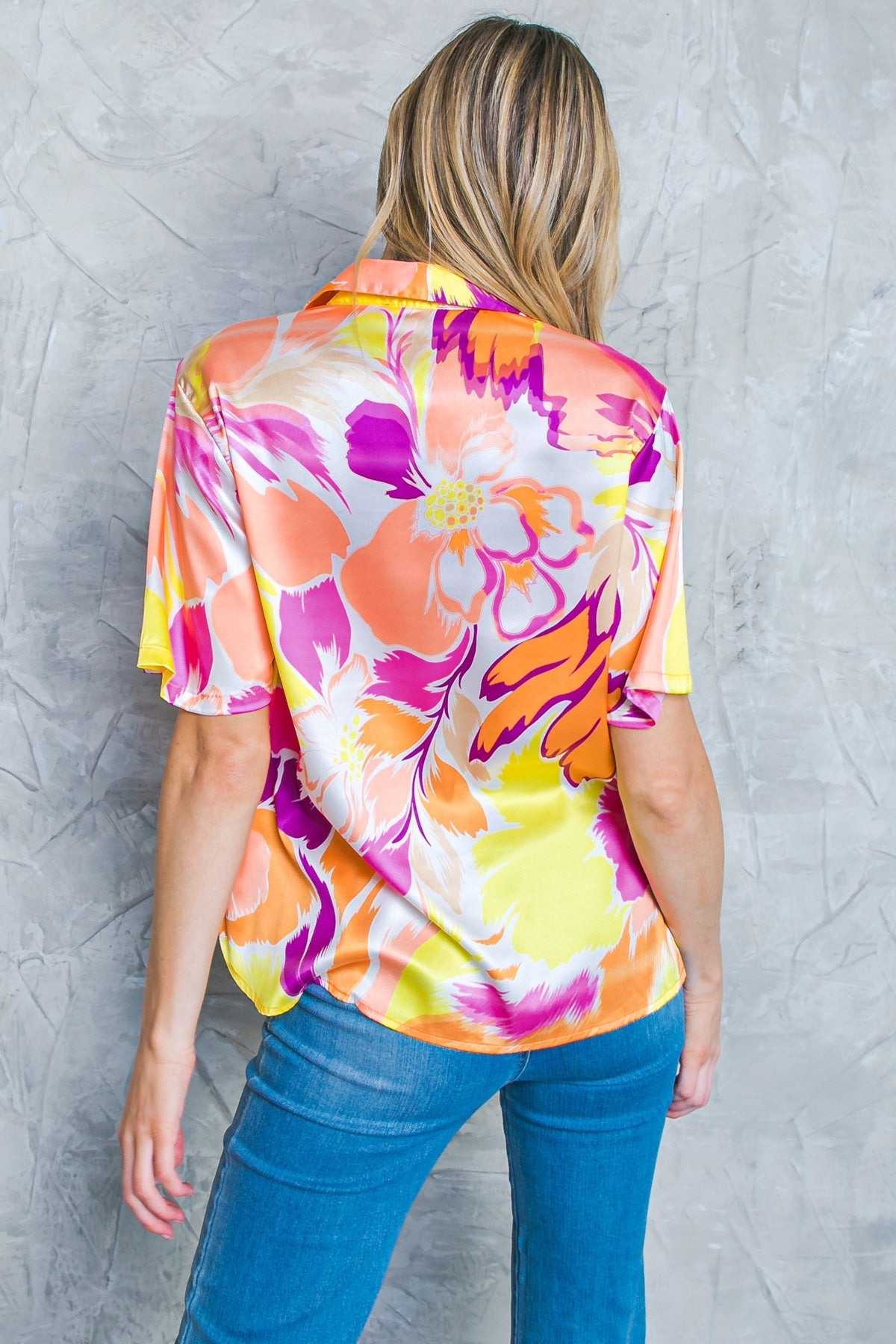 HELLO AROHA WOVEN TOP Flying Tomato