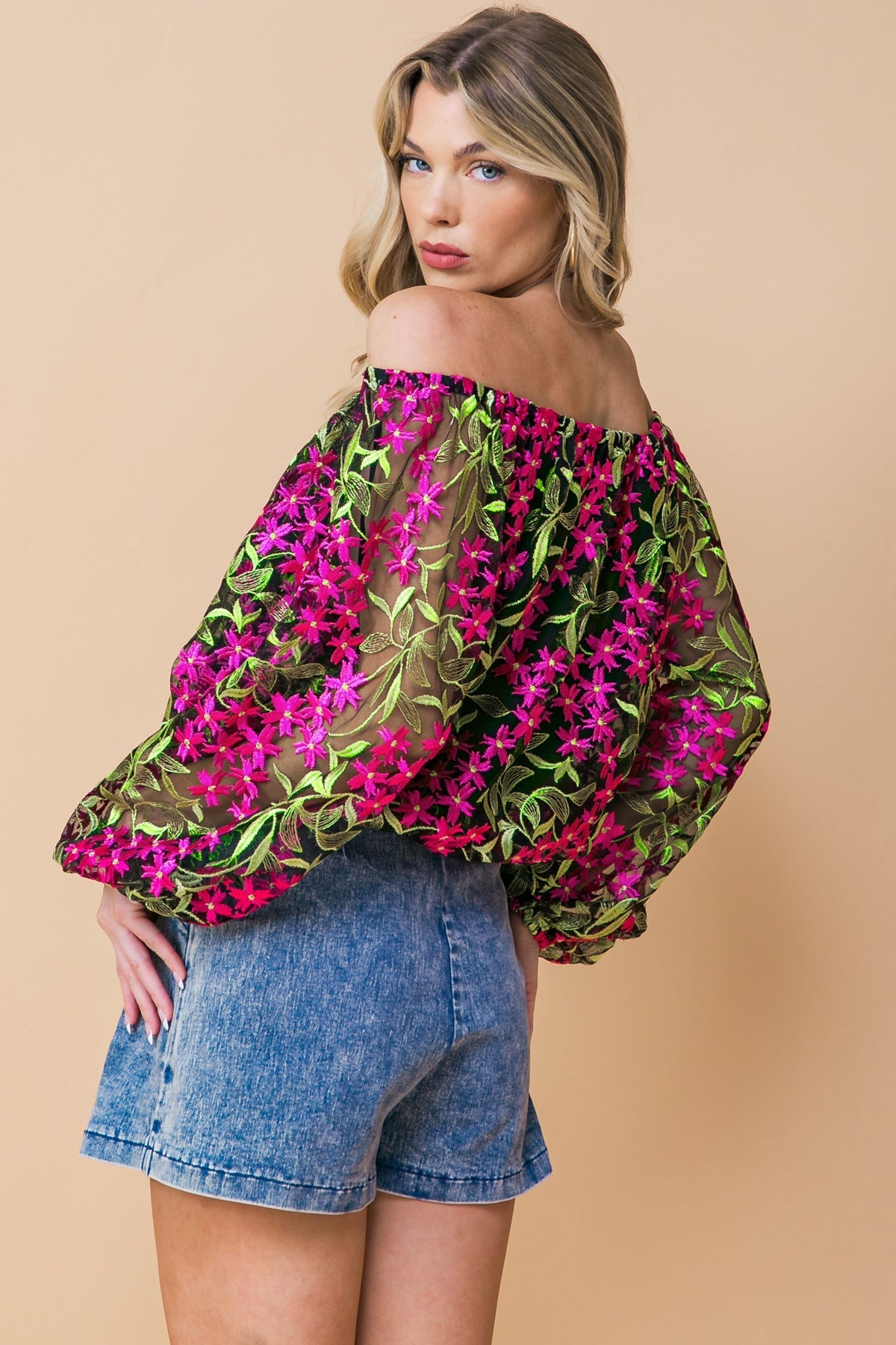 FEELING MIGHTY FINE WOVEN TOP Flying Tomato