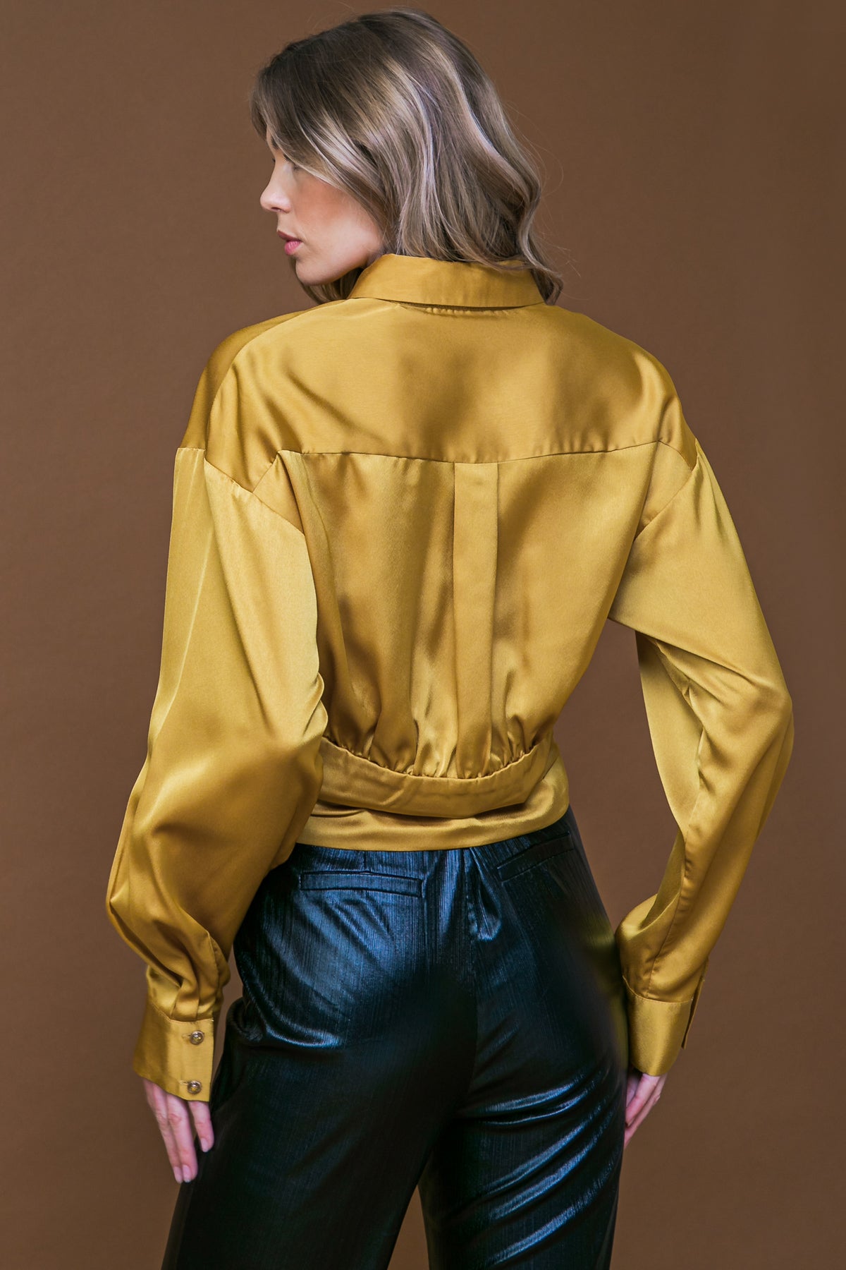 ROMANTIC MOVES WOVEN TOP Flying Tomato