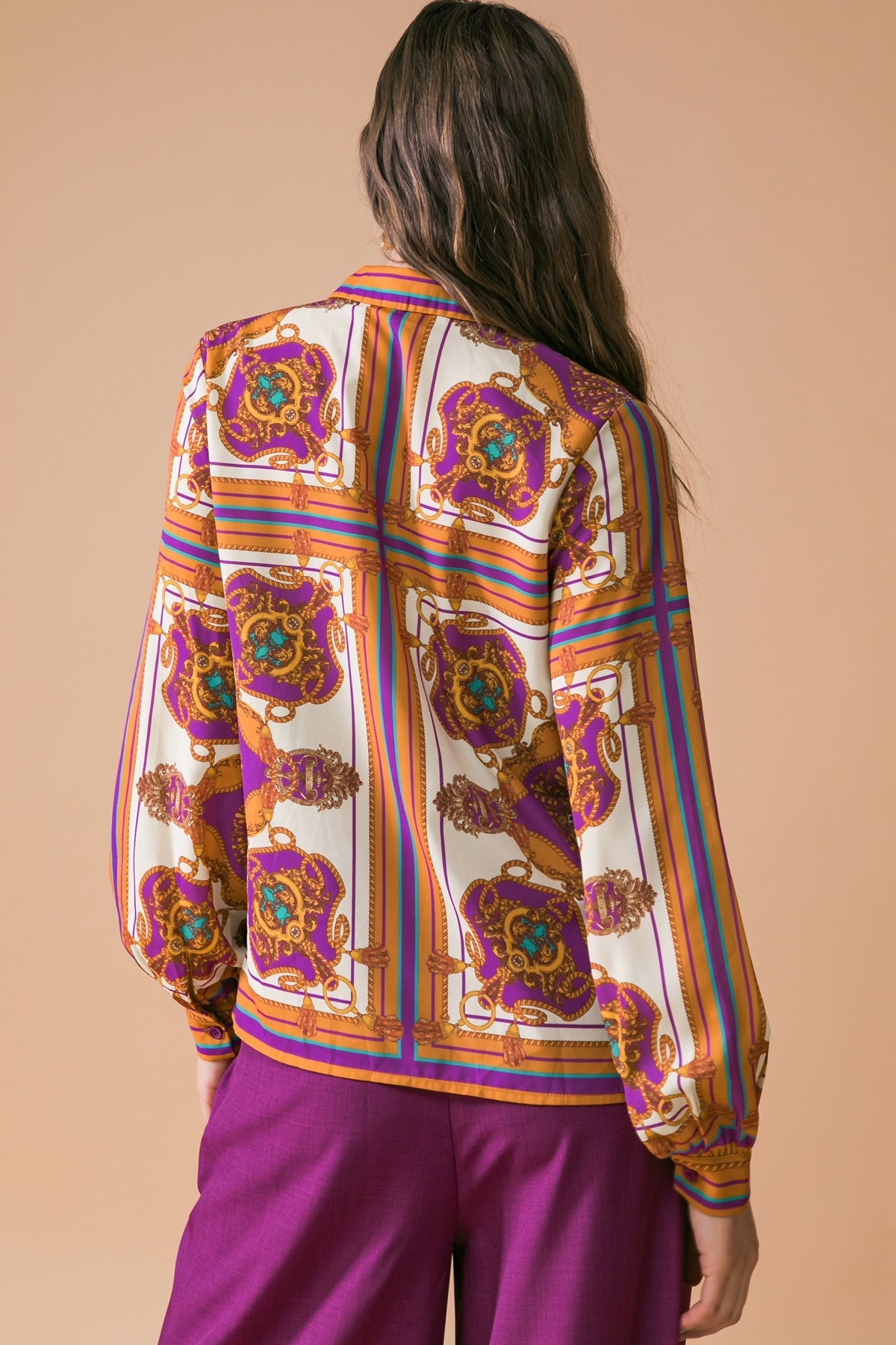 MAKE TODAY GREAT WOVEN TOP Flying Tomato