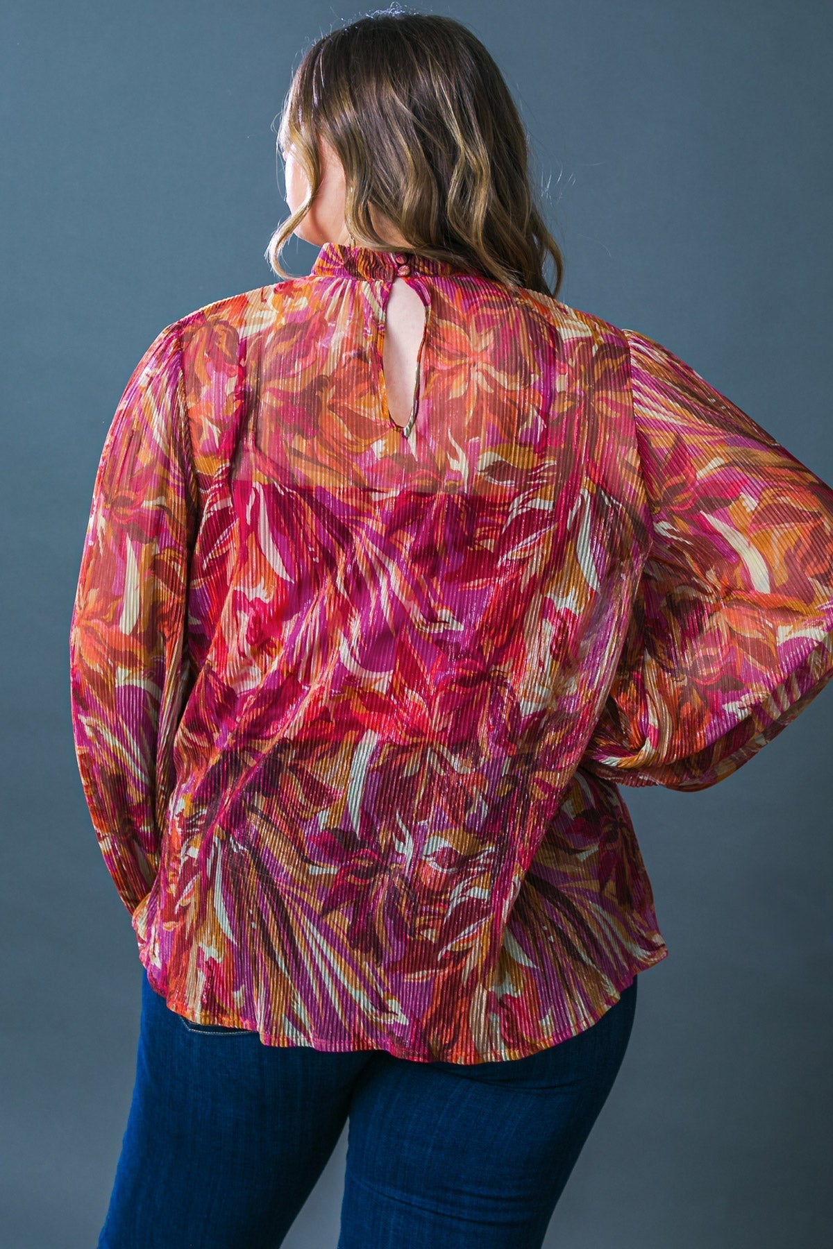 CRUSHING ON YOU WOVEN TOP Flying Tomato