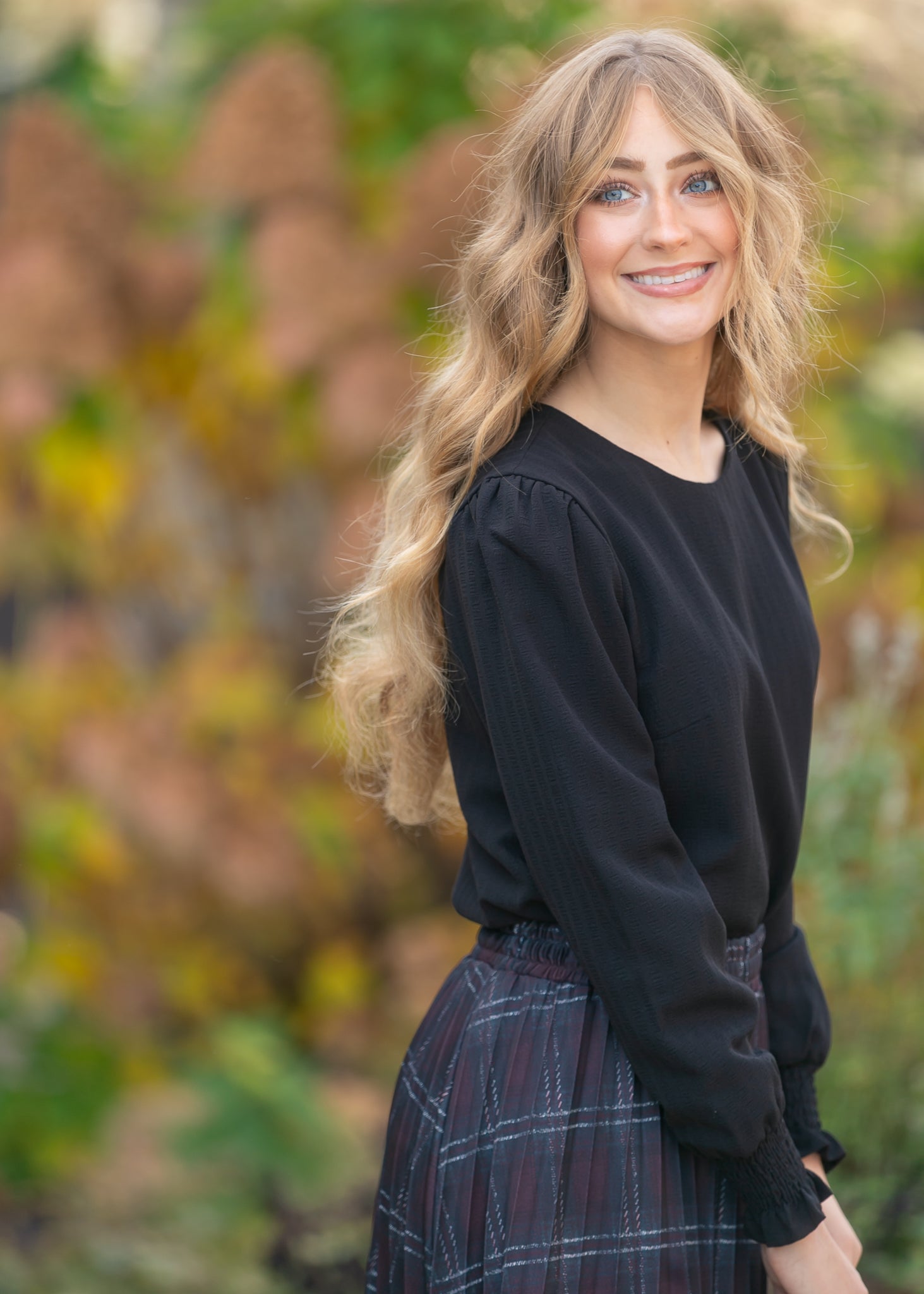 Blake Cinched Sleeve Blouse Inherit Co.