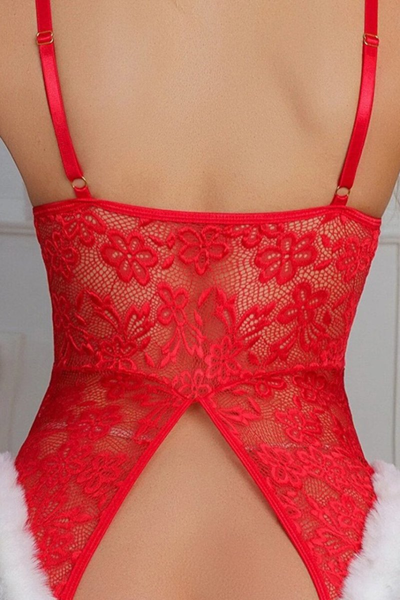 Bow Bust Christmas Teddy - Love Salve