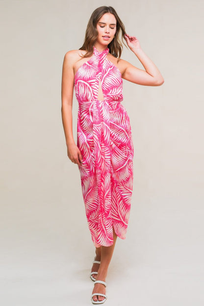 BREEZY WALKS MIDI DRESS - Love Salve