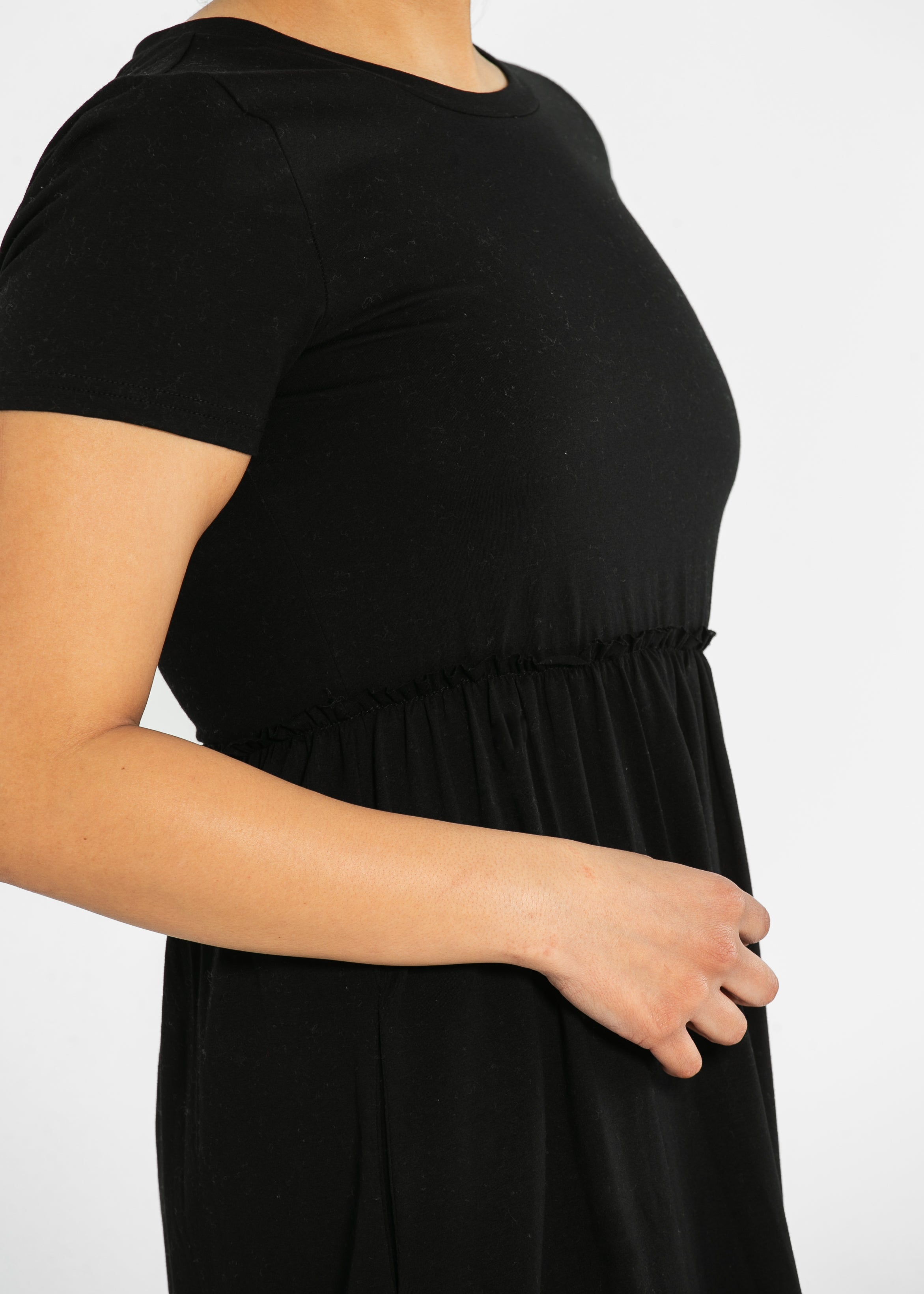 Brie Short Sleeve Maxi Dress - FINAL SALE Inherit Co.