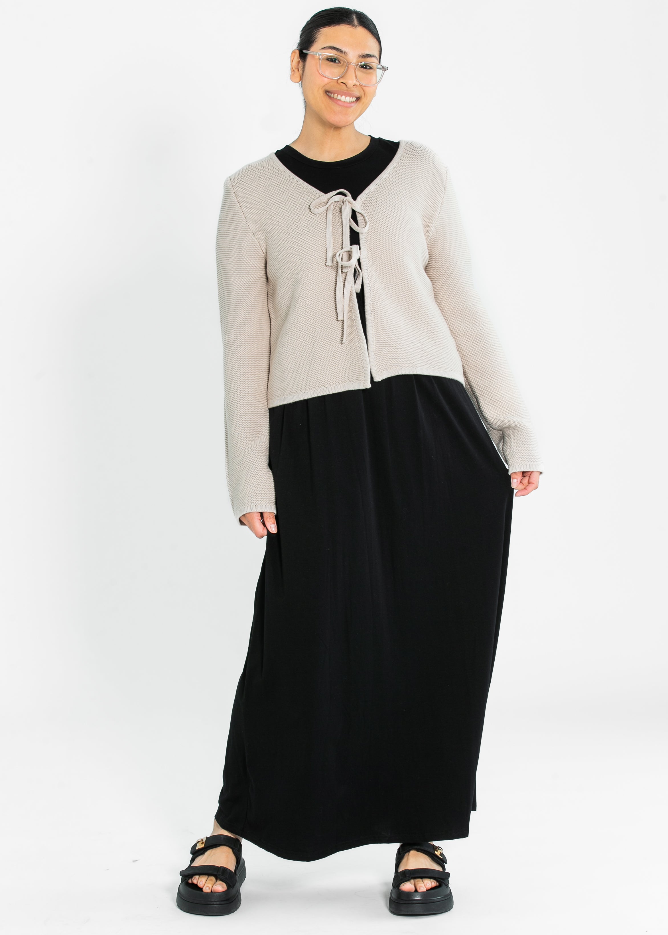 Brie Short Sleeve Maxi Dress - FINAL SALE Inherit Co.