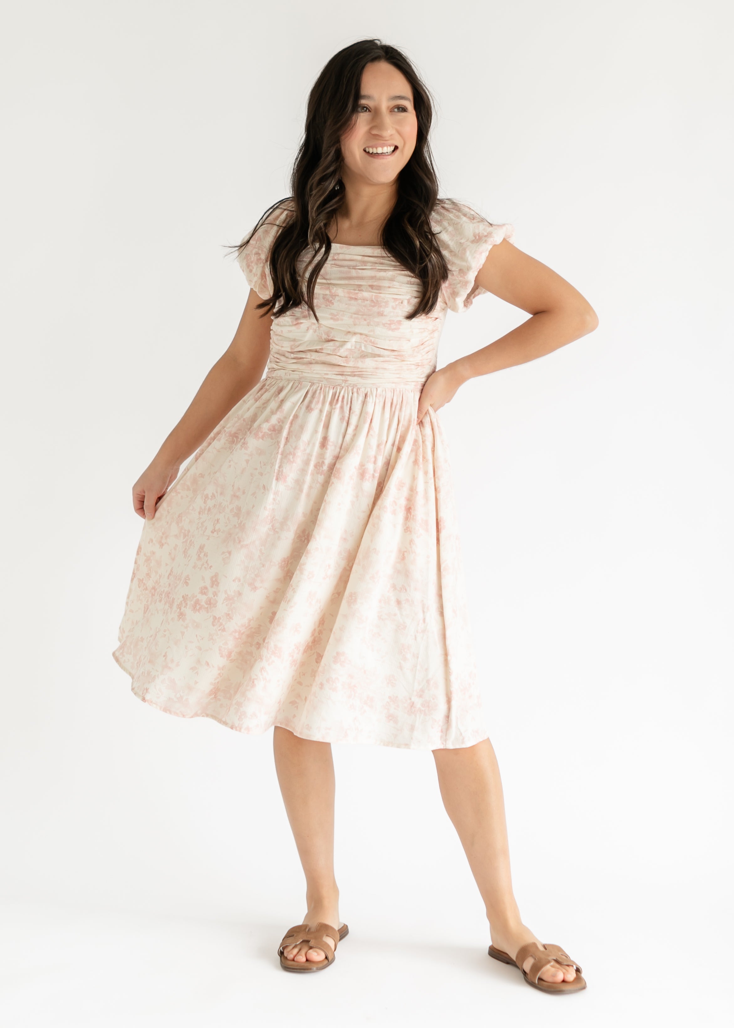 Brienna Cap Sleeve Dress - FINAL SALE Inherit Co.