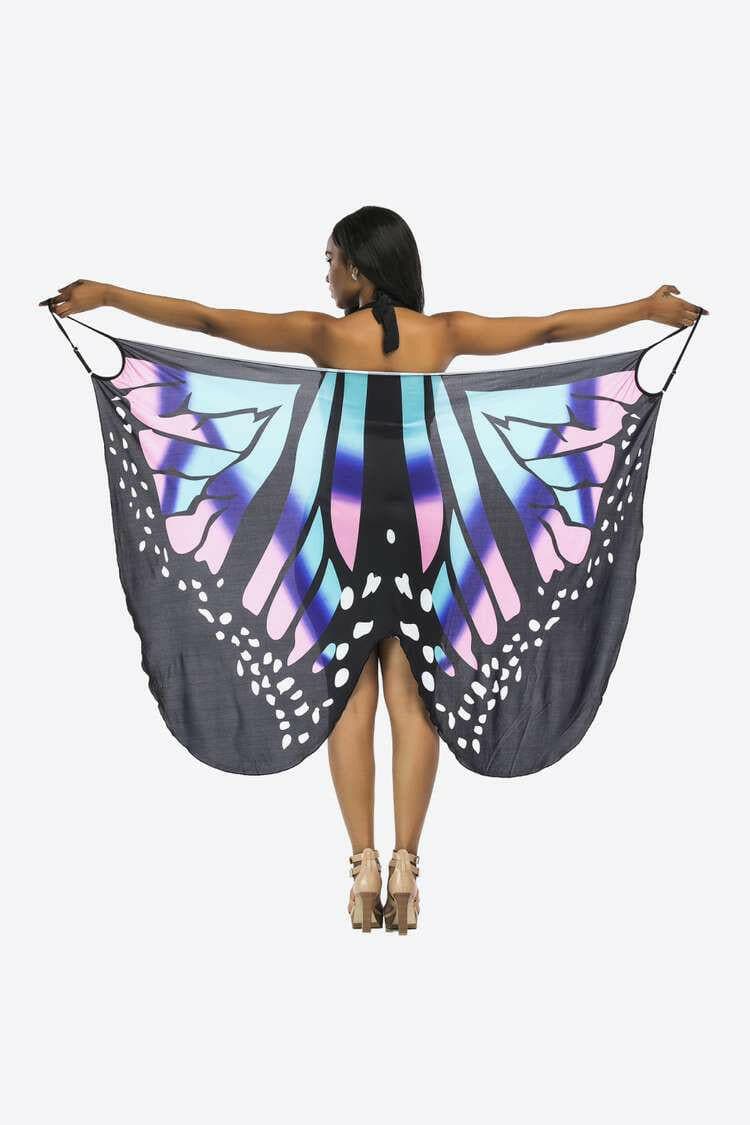 Butterfly Spaghetti Strap Cover Up - Love Salve