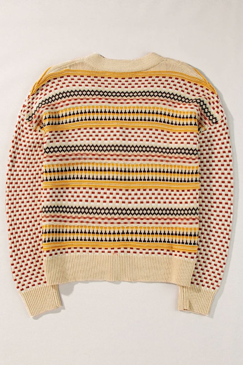 Button Down Long Sleeve Cardigan - Love Salve 