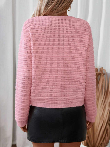 BUtton Up Long Sleeve Cardigan - Love Salve 