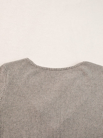 Everyday Ribbed Knit Top