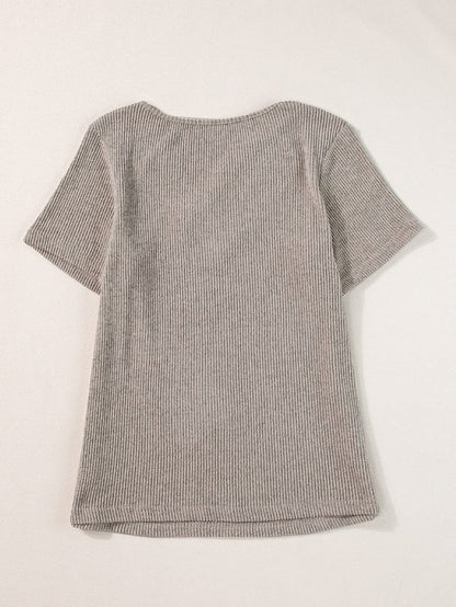 Everyday Ribbed Knit Top