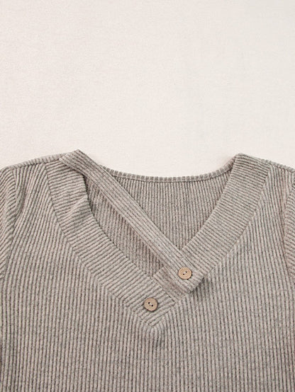 Everyday Ribbed Knit Top