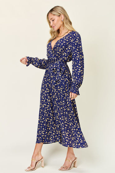 Double Take: Flounce Sleeve Dress