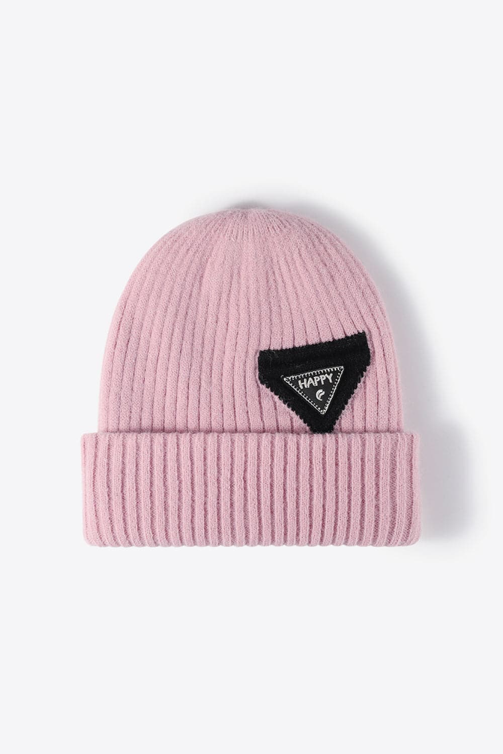 HAPPY Contrast Beanie.