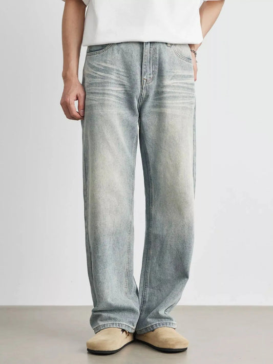 Men's Wash Loose Fit Jeans Simply Love
