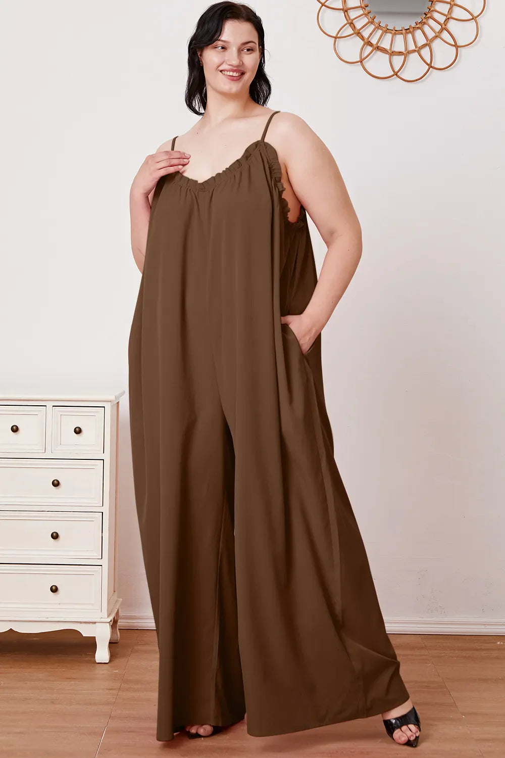 Double Take: Ruffle Cami Jumpsuit