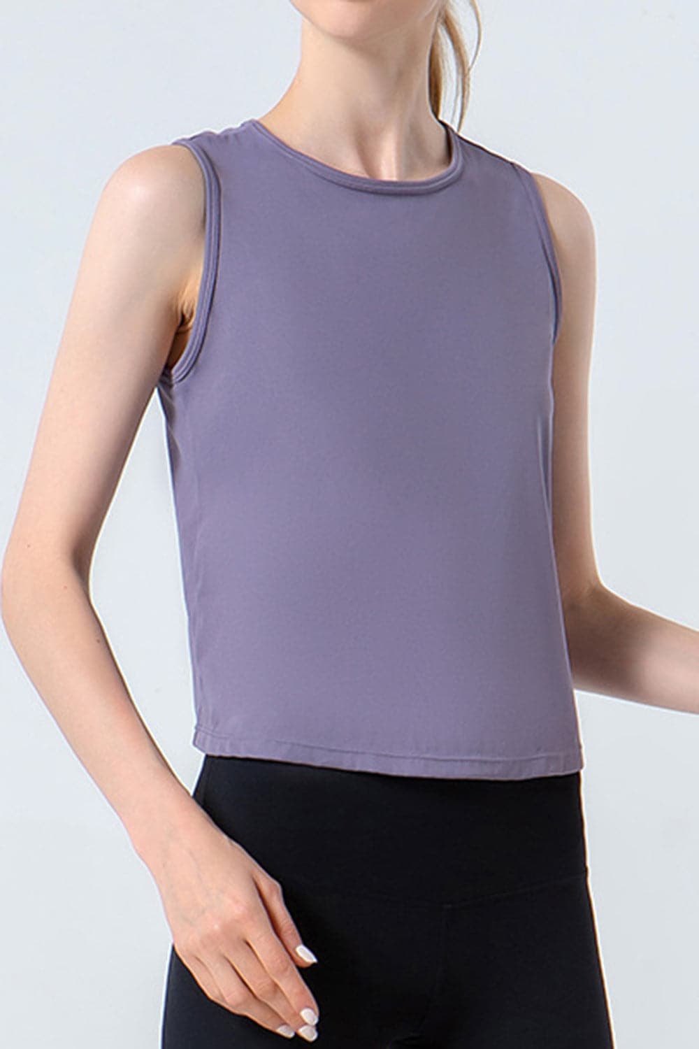 Round Neck Active Tank.