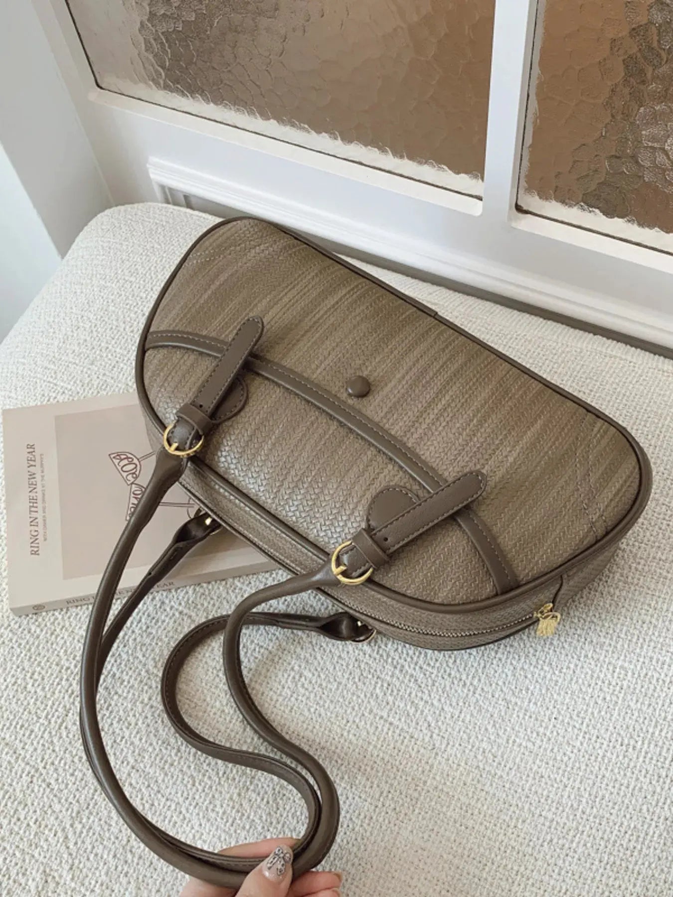 Vintage Buckle Shoulder Bag Simply Love