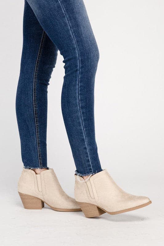 GWEN Suede Ankle Boots.