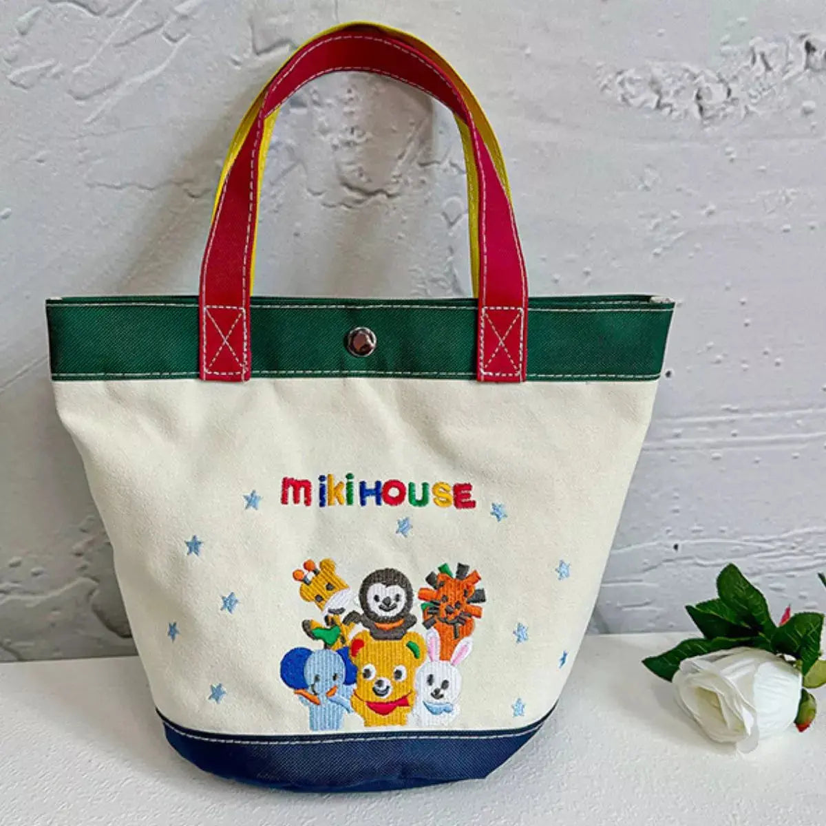 Embroidered Canvas Tote Bag Simply Love
