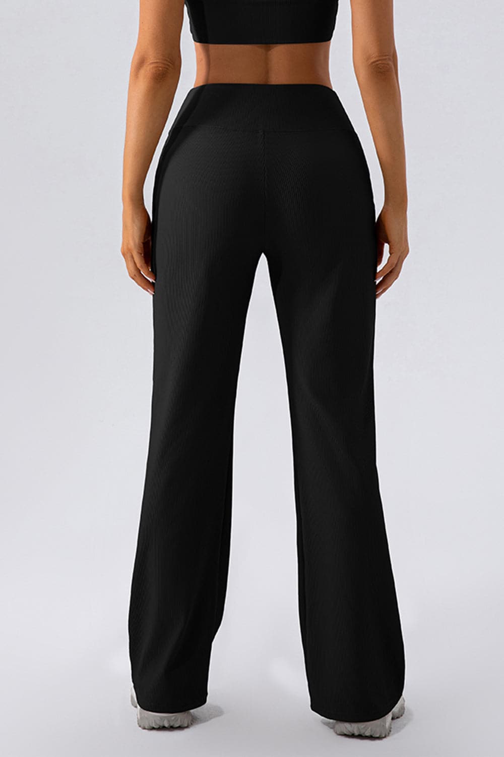 High Waist Straight Active Pants.