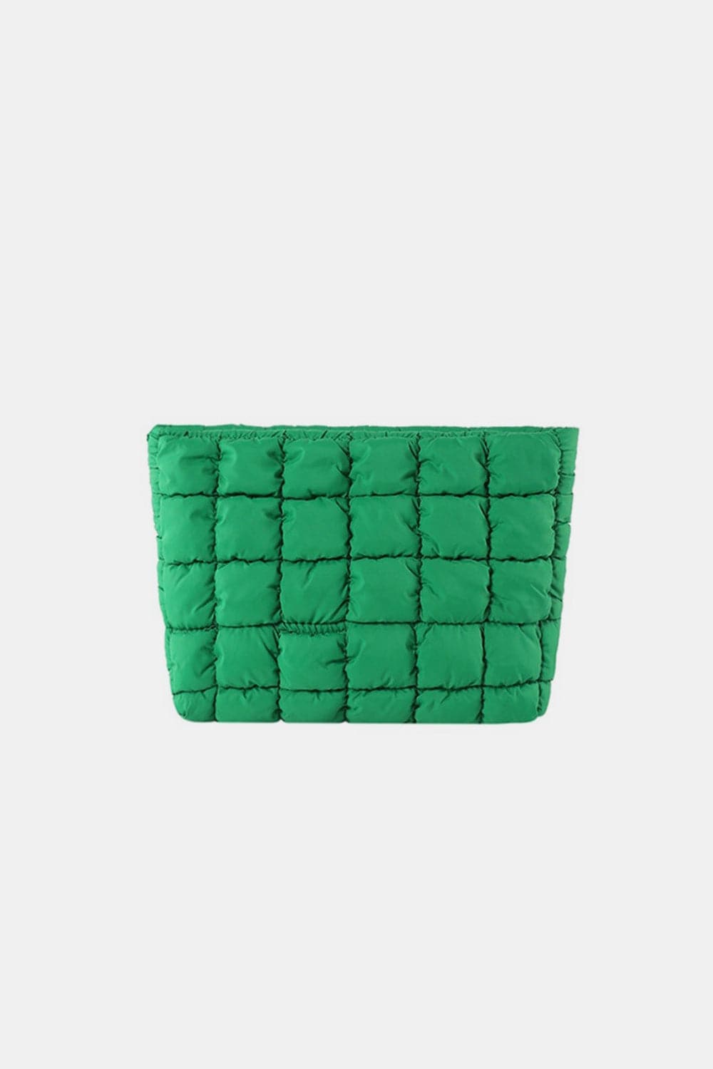 Zenana Quilted Puffy Pouch Clutch Bag.