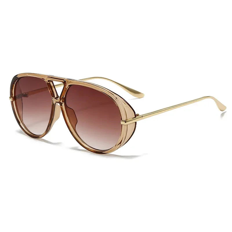 Aviator Fashion Sunglasses with Yellow Tinted Lenses Coco’s Tee Boutique