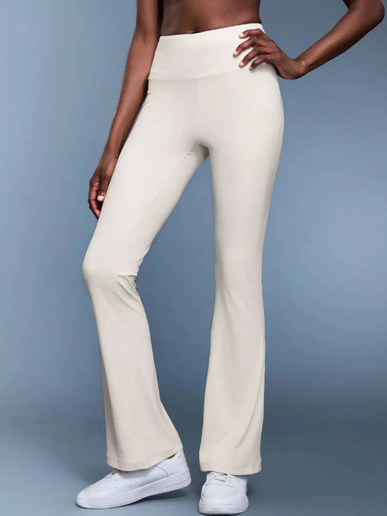 High-Waisted Flare Active Pants Simply Love