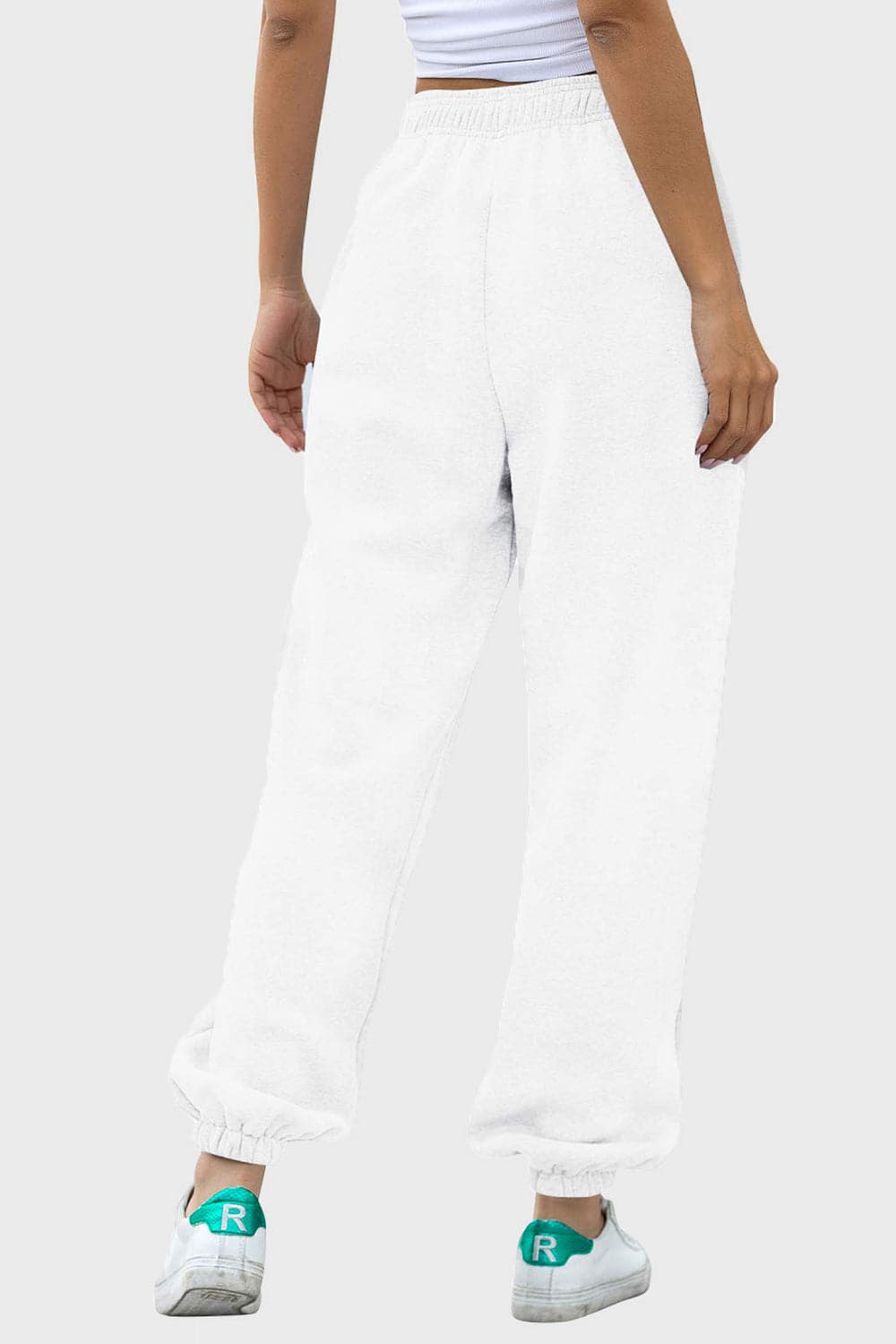 Comfy pocketed joggers with an elastic waistband