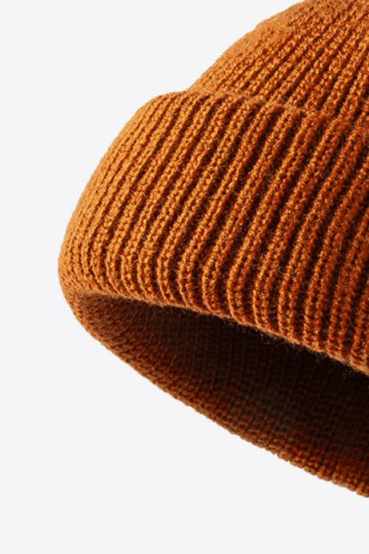 Calling For Winter Rib-Knit Beanie.