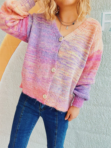 Cozy Long Sleeve Cardigan - 100% Polyester